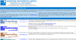 Desktop Screenshot of craystone.com